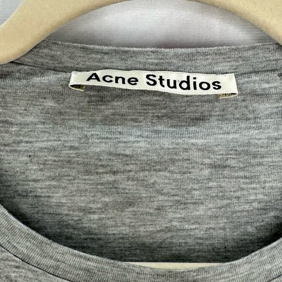 Acne Studios Tatina Dress Sleeveless Mini in Heather Gray size Small - Picture 3 of 6